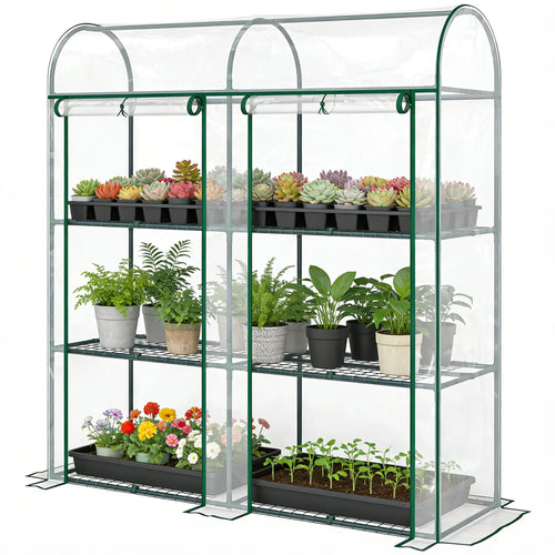 3 Tier Mini Greenhouse, 56.3