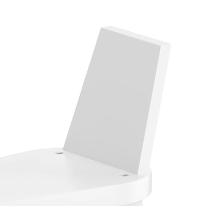 2 in 1 Rocking Horse Ride On, Removable Fence, No-Tip, White Rocking Horses at Gallery Canada