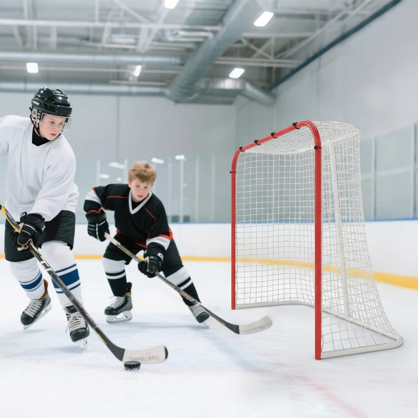 Hockey Net, Steel Frame, PE Mesh, Outdoor Training Equipment Football at Gallery Canada