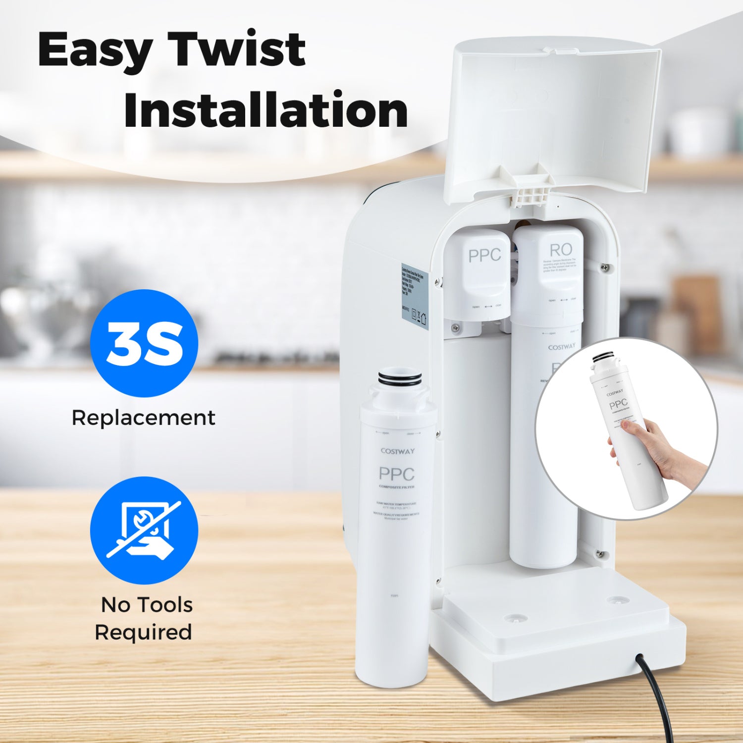 Filter Replacement for WYN-ROZ902 Countertop Reverse Osmosis System Small Appliances at Gallery Canada