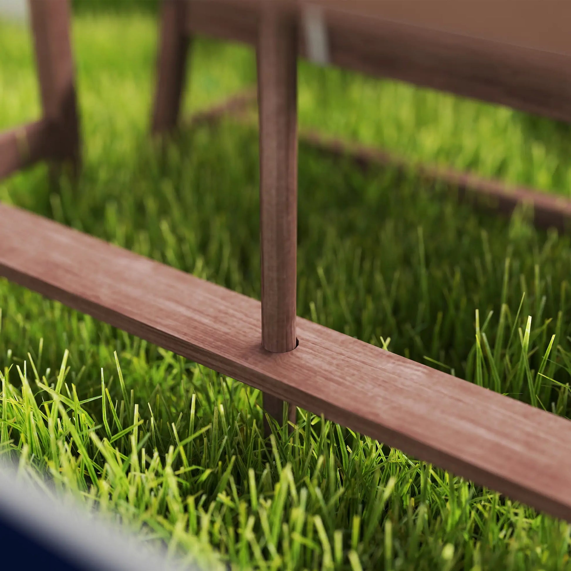 Kids Picnic Table Bench Set with Umbrella, Cushions, Navy Blue Kids Outdoor Furniture at Gallery Canada