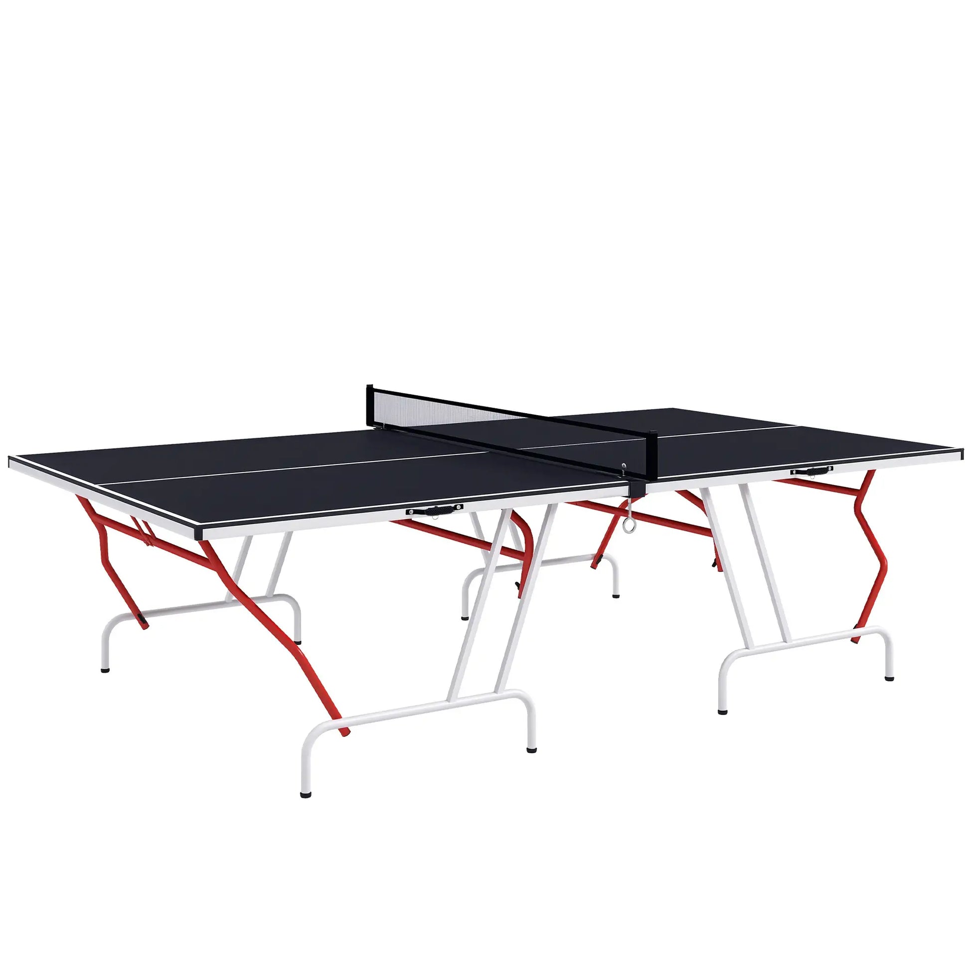 9' x 5' Full Size Table Tennis Table, Folding, Dark Grey Game Tables at Gallery Canada