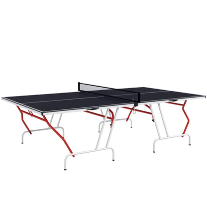 9' x 5' Full Size Table Tennis Table, Folding, Dark Grey Game Tables at Gallery Canada