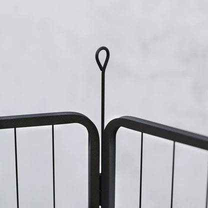 Heavy Duty Dog Playpen, 6 Panels, 31.5"H, Medium Dogs, With Door Houses, Kennels & Pens at Gallery Canada