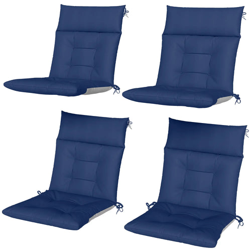 Patio Chair Cushions Set of 4, Waterproof Non-Slip, 44