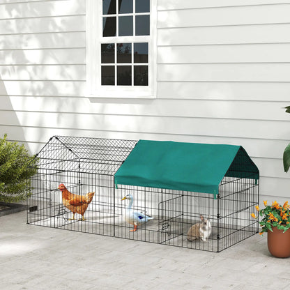 73" Small Animal Cage with Roof, Indoor Outdoor Use, Green Houses & Habitats at Gallery Canada