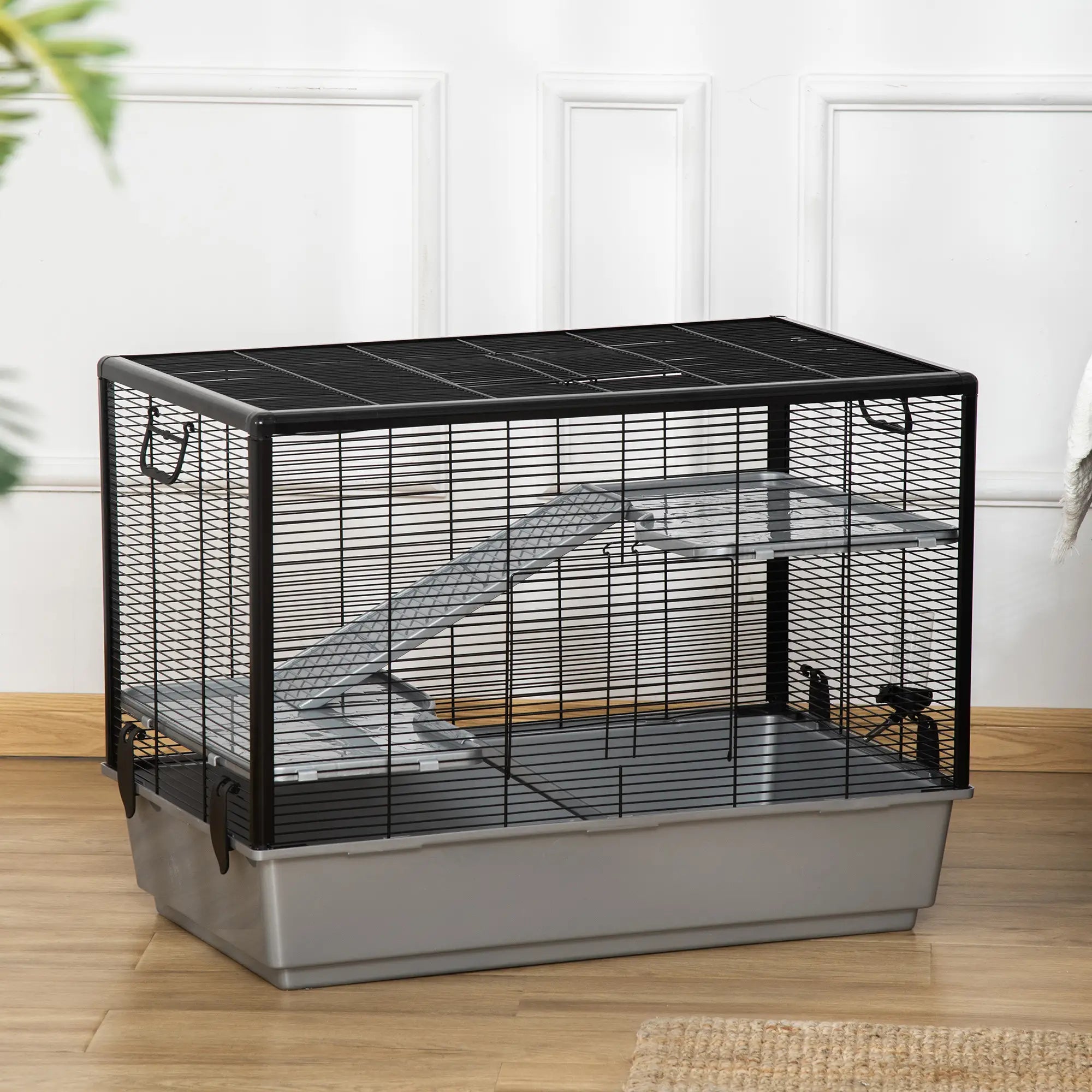 3-Tier Hamster Cage, Guinea Pig Cage, 31.5