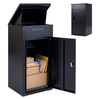 Package Delivery Box, Anti-Theft Board, Lockable Door, Black Sheds & Outdoor Storage at Gallery Canada