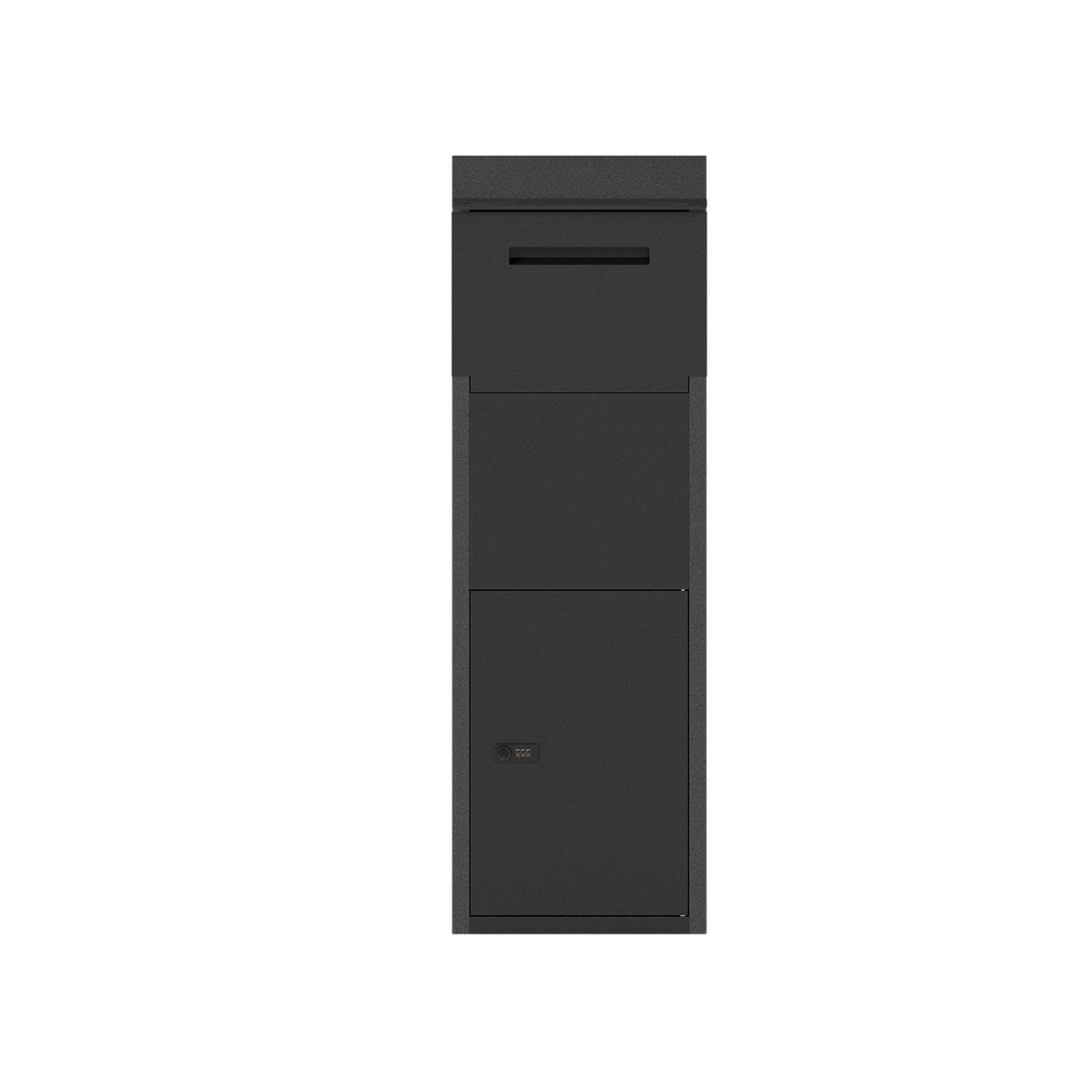 Package Delivery Box, Anti-Theft Baffle, Sloped Roof, Black Sheds & Outdoor Storage at Gallery Canada