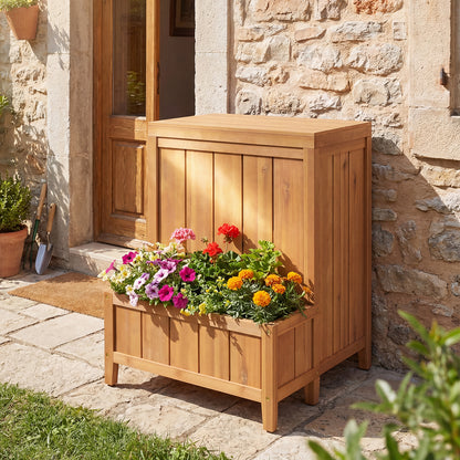 Package Delivery Box With Planter Box, Natural Raised Garden Beds at Gallery Canada