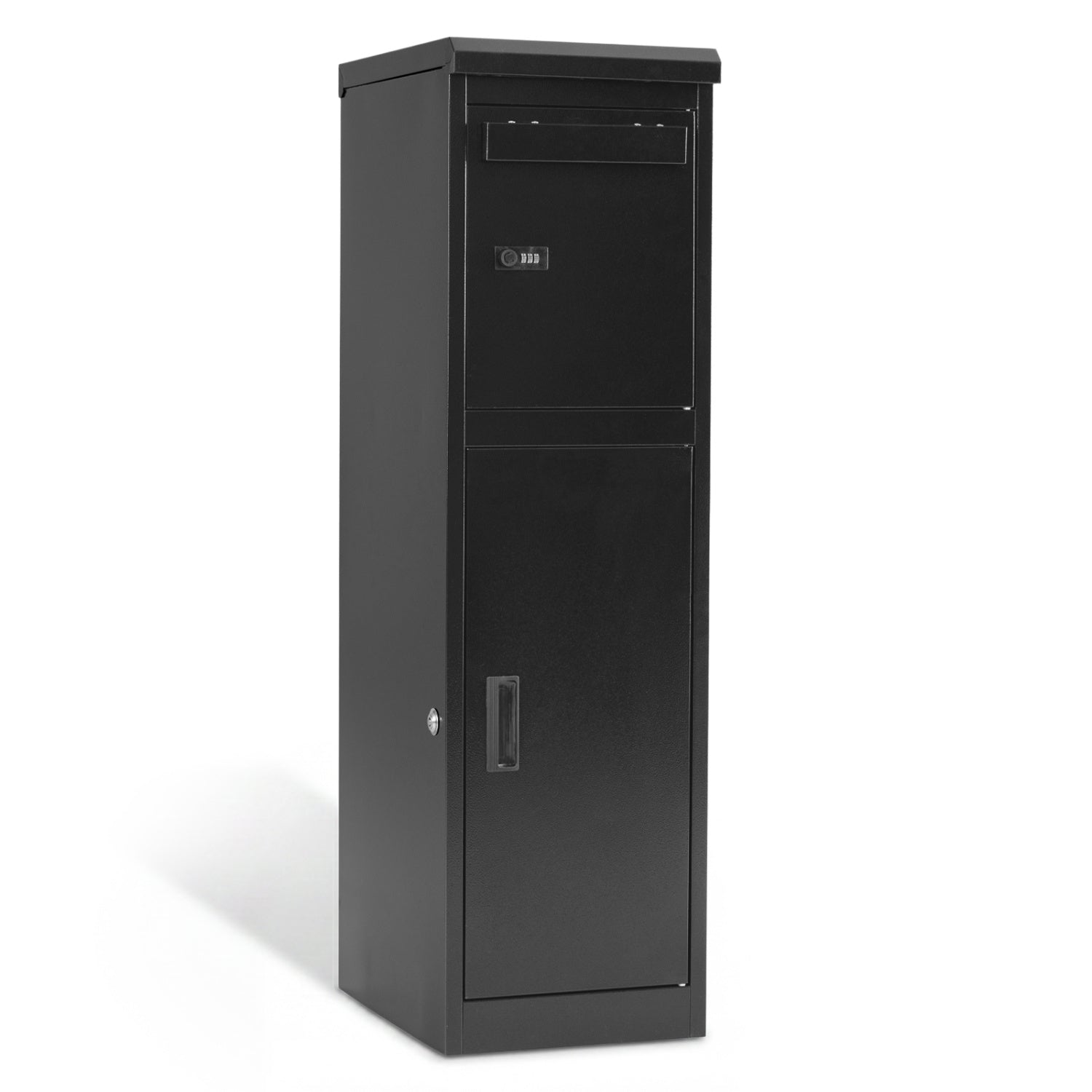 Package Delivery Box, Lockable Doors, Coded Lock, Black Sheds & Outdoor Storage Black at Gallery Canada