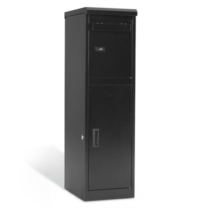 Package Delivery Box, Lockable Doors, Coded Lock, Black Sheds & Outdoor Storage Black at Gallery Canada