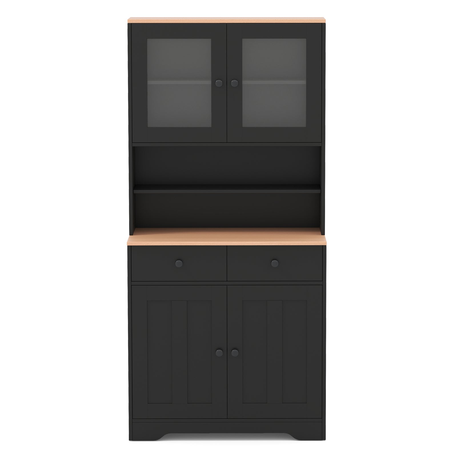 Pantry Cabinet, 2 Removable Shelves, Black Sideboards Cabinets & Buffets at Gallery Canada