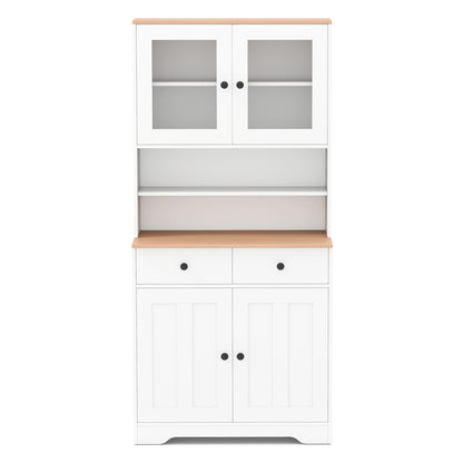 Pantry Cabinet With 2 Removable Shelves, White Sideboards Cabinets & Buffets at Gallery Canada