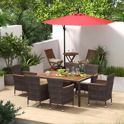 Patio Bundle: Outdoor Furniture Set+Patio Umbrella+Patio Swing+Bistro Set Outdoor & Patio Furniture at Gallery Canada