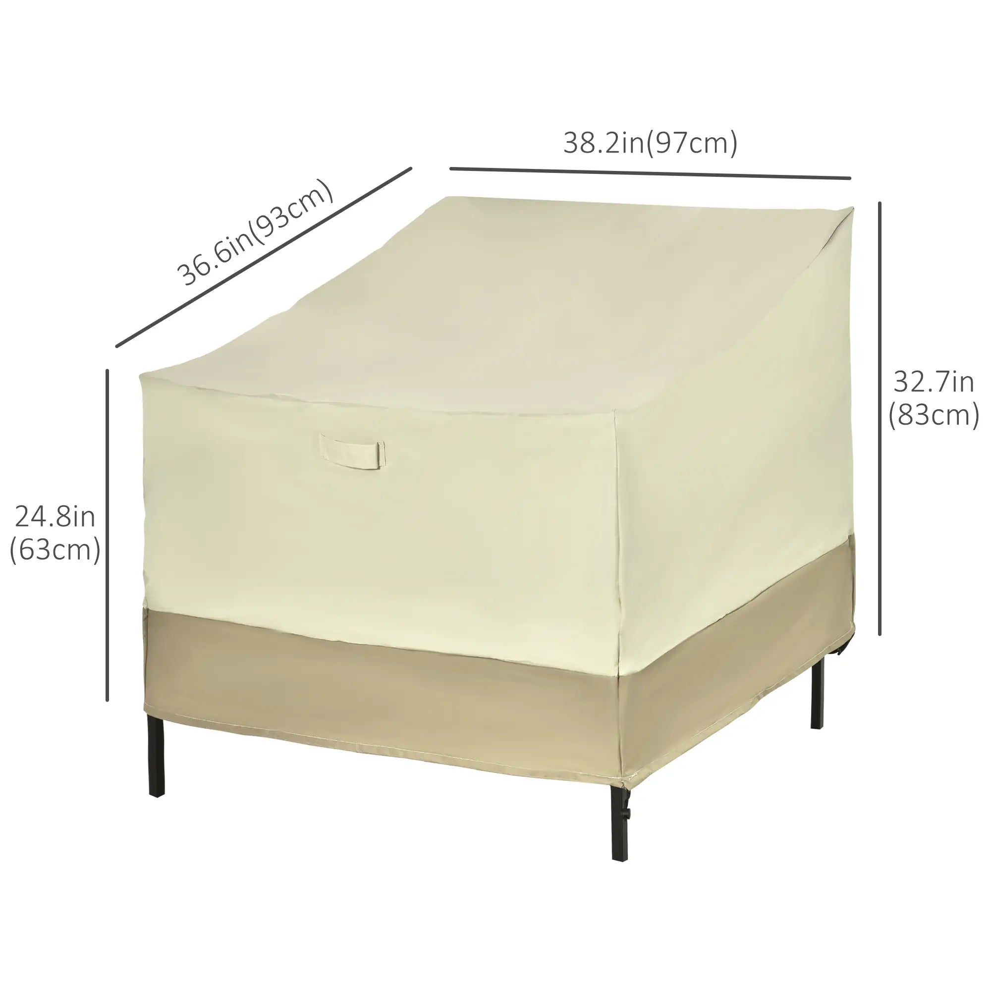 38.2-Inch Waterproof Chair Cover, Outdoor Patio Furniture Protector Patio Furniture Covers at Gallery Canada