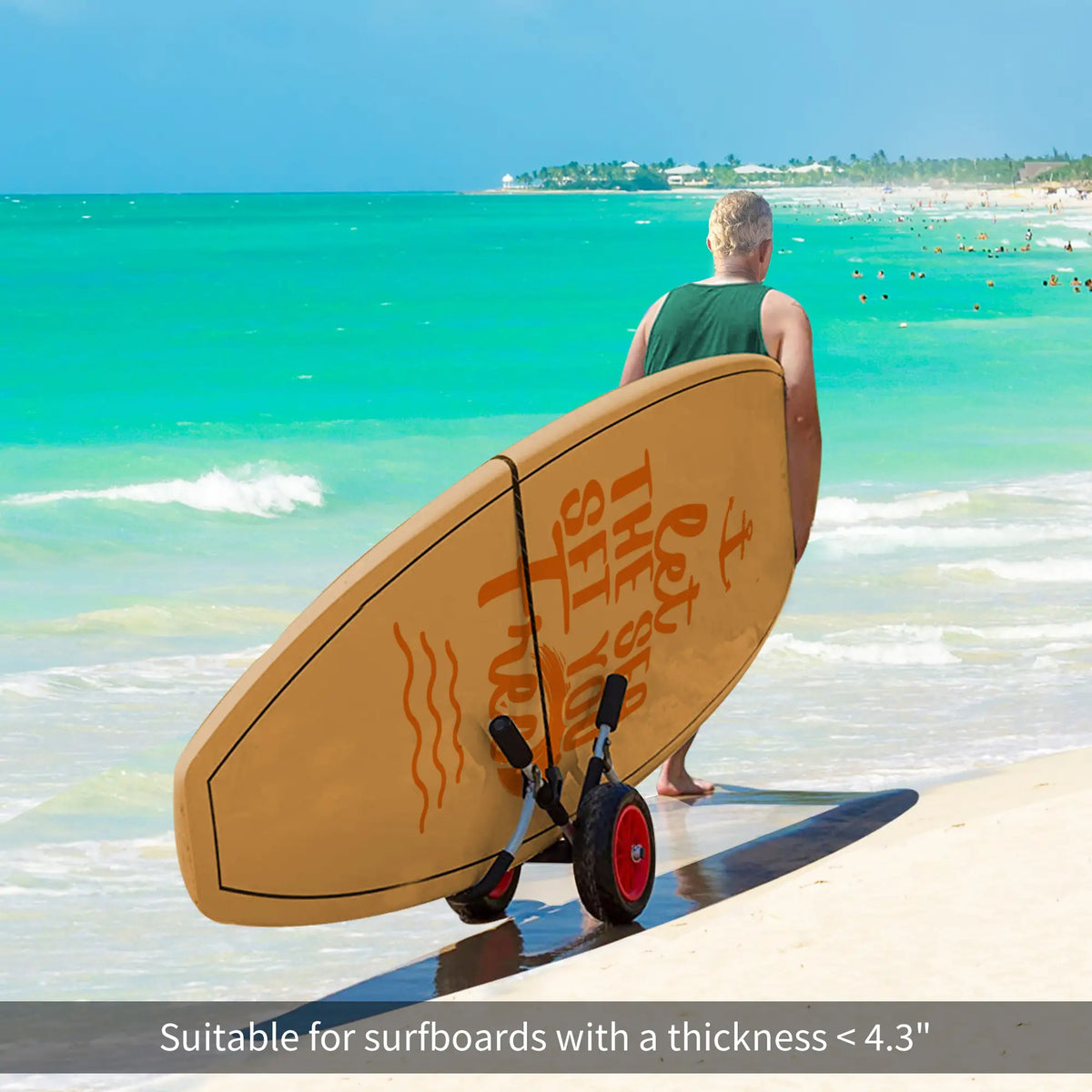 Stand-Up Paddleboard Dolly, Aluminum Surfboard Cart, Foldable for SUPs, Canoe Kayak Carts at Gallery Canada
