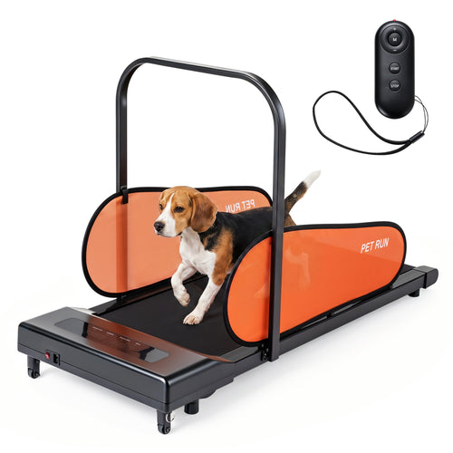 Pet Treadmill for Small & Medium Dogs with LED Display and Adjustable Speed, Black