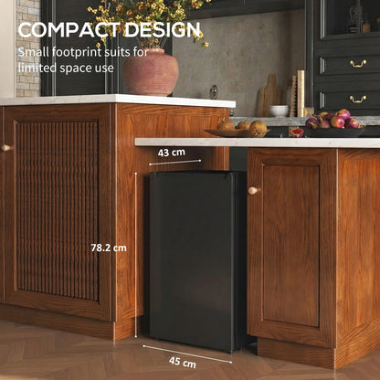 2.1 Cu. Ft. Mini Freezer, Compact Upright, Reversible Door, Black Small Kitchen Appliances at Gallery Canada