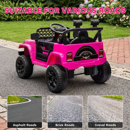12V Ride On Truck, Electric Car For Kids, Pink Electric Toy Cars at Gallery Canada