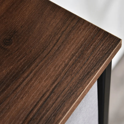 8-Drawer Dresser, 3-Tier Fabric, Steel Frame, Wooden Top, Grey Storage Cabinets at Gallery Canada