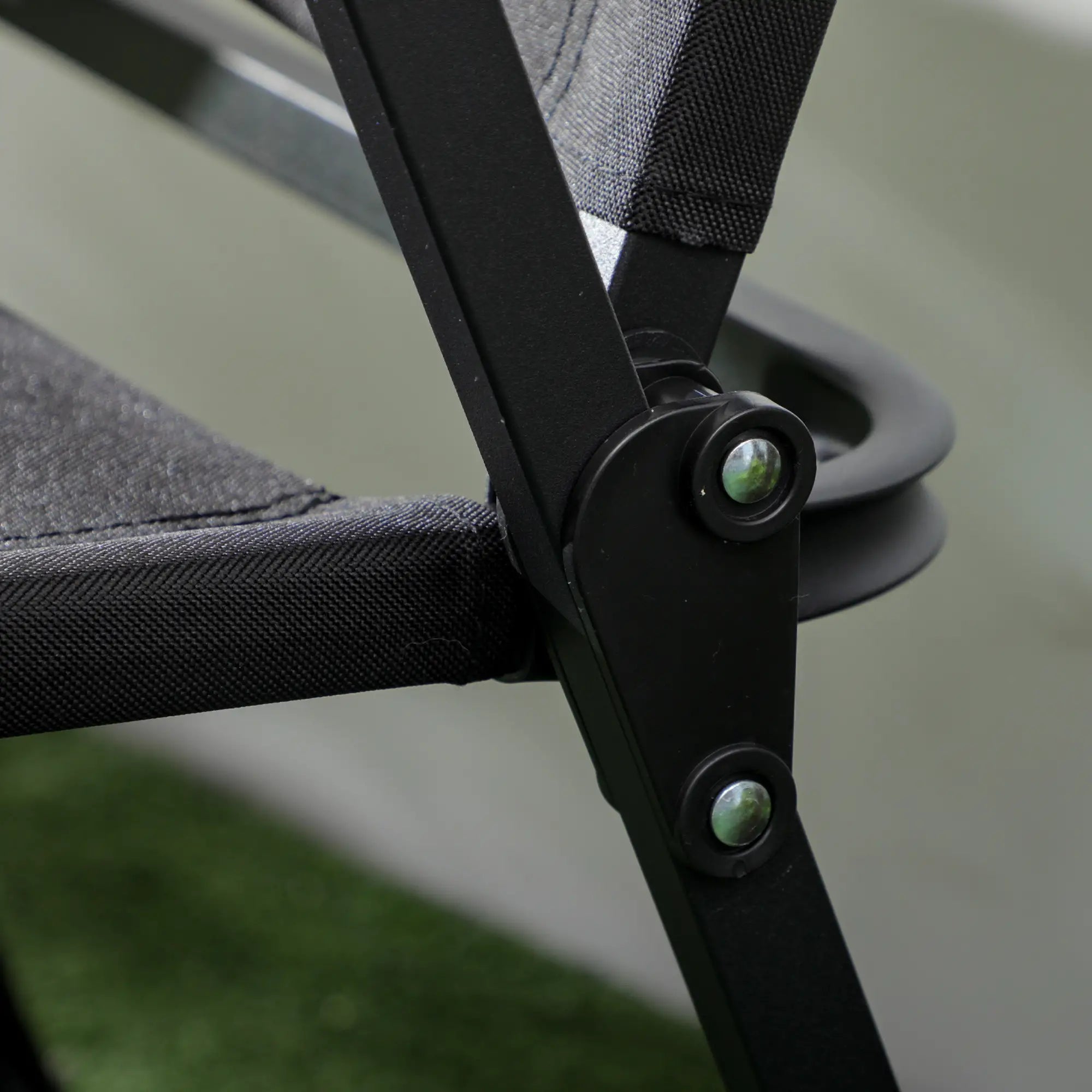 Set Of 2 Lightweight Folding Camping Chairs, Portable Armchairs, Black Picnic Tables & Camping Chairs at Gallery Canada