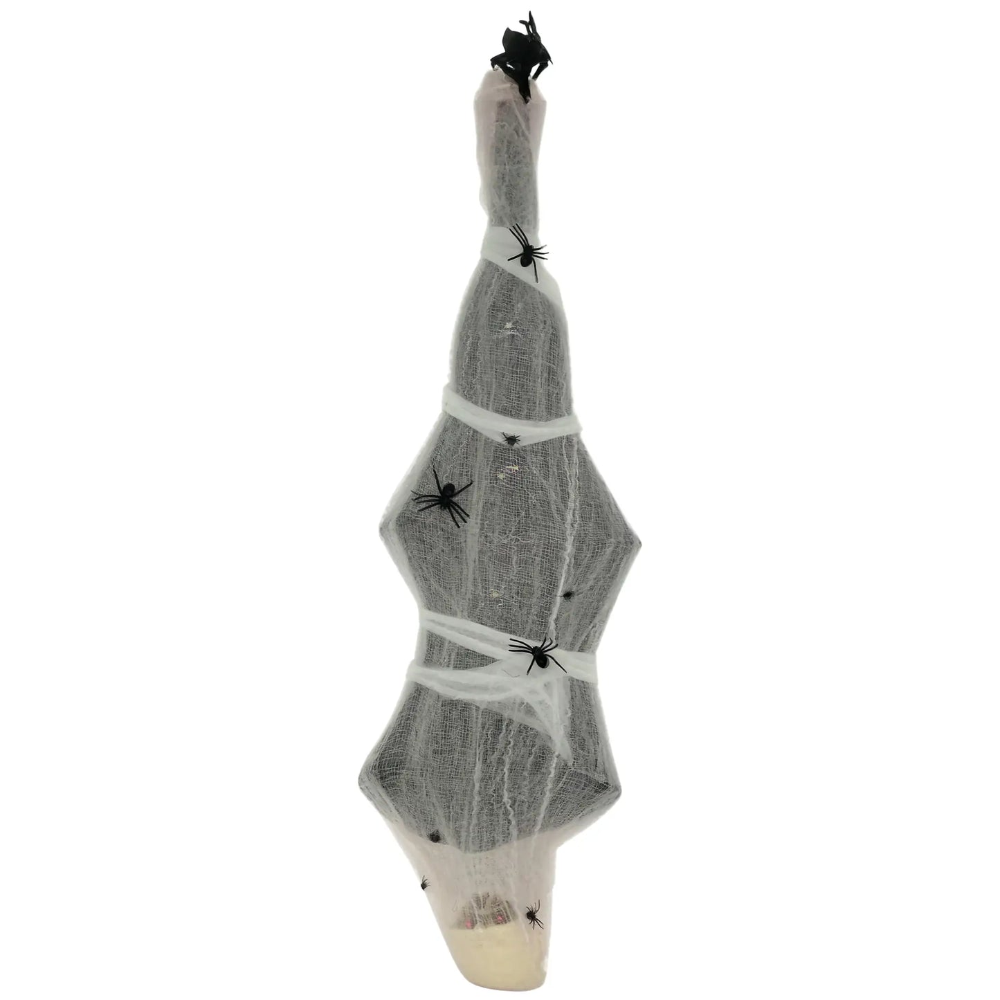 55.9 Inch Life Size Hanging Mummy with Spider Web, Animated, Motion Activated Halloween Decorations Multi Colour at Gallery Canada