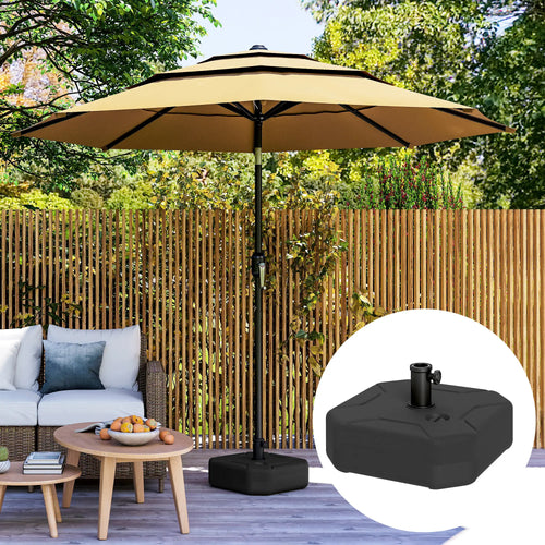 Square Patio Umbrella Base, 17.7