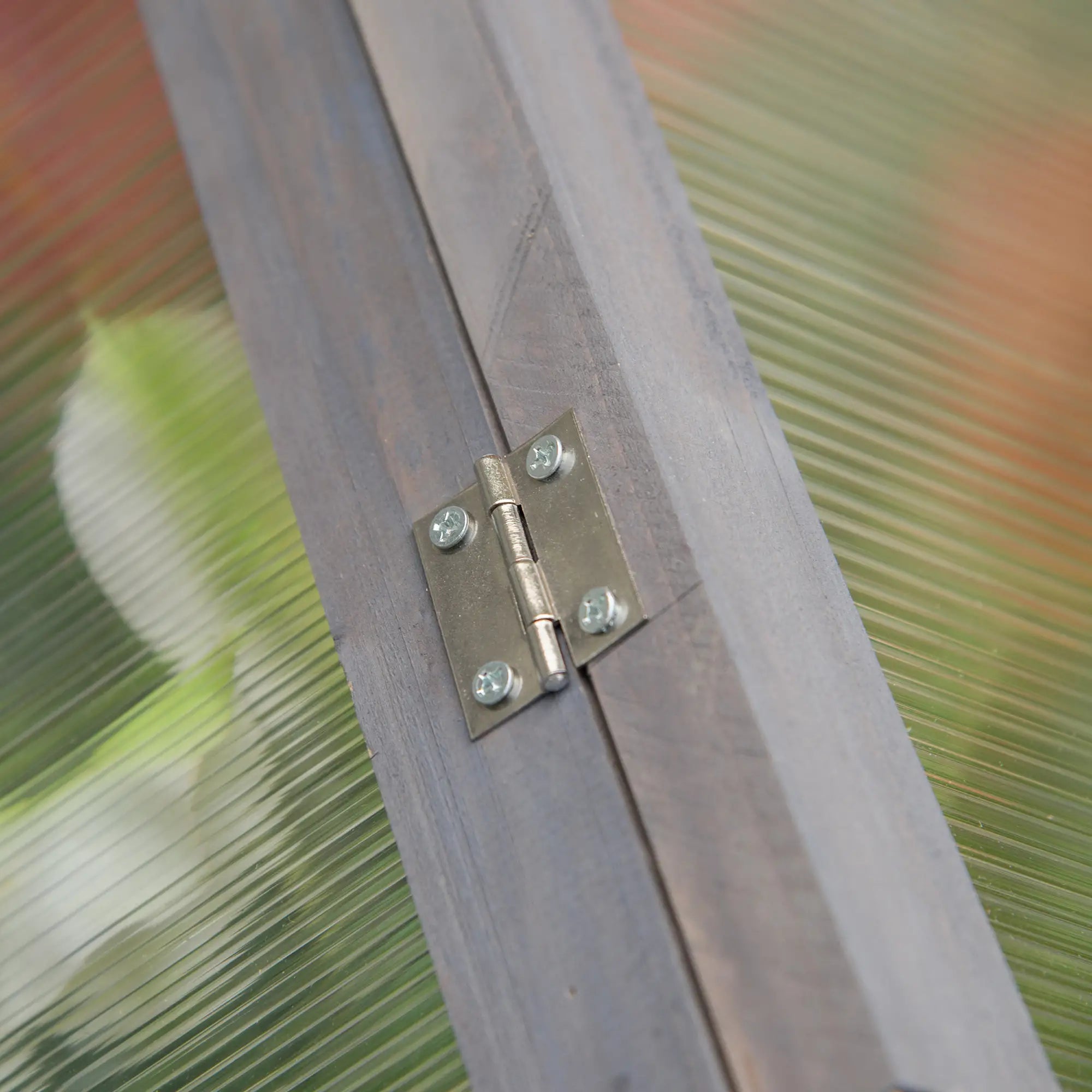 Portable Wooden Cold Frame Greenhouse, 35.5