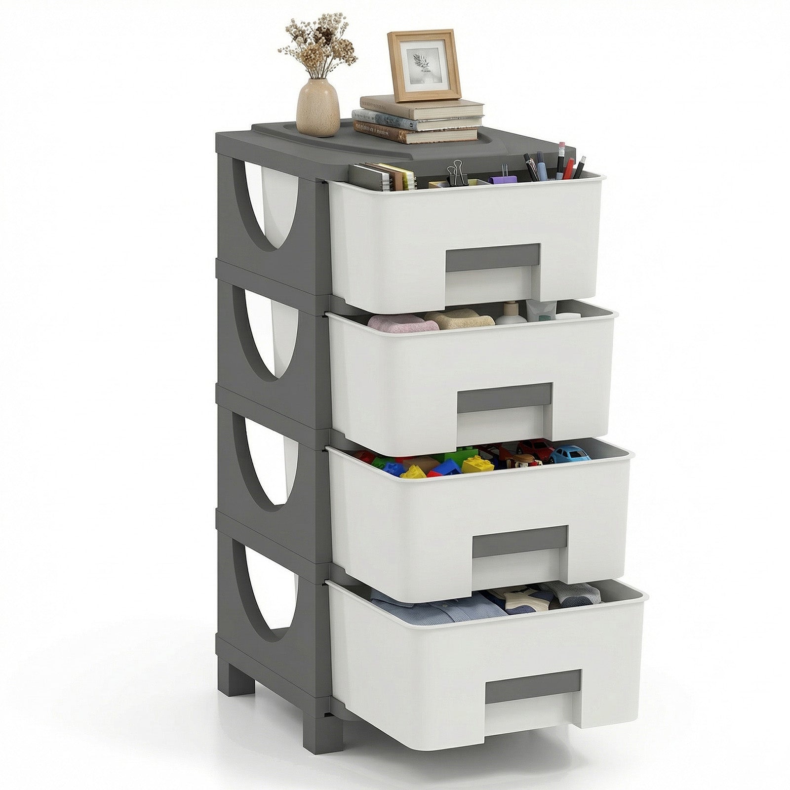 Plastic Storage Drawer Cabinet Side Table Dressers & Chests at Gallery Canada