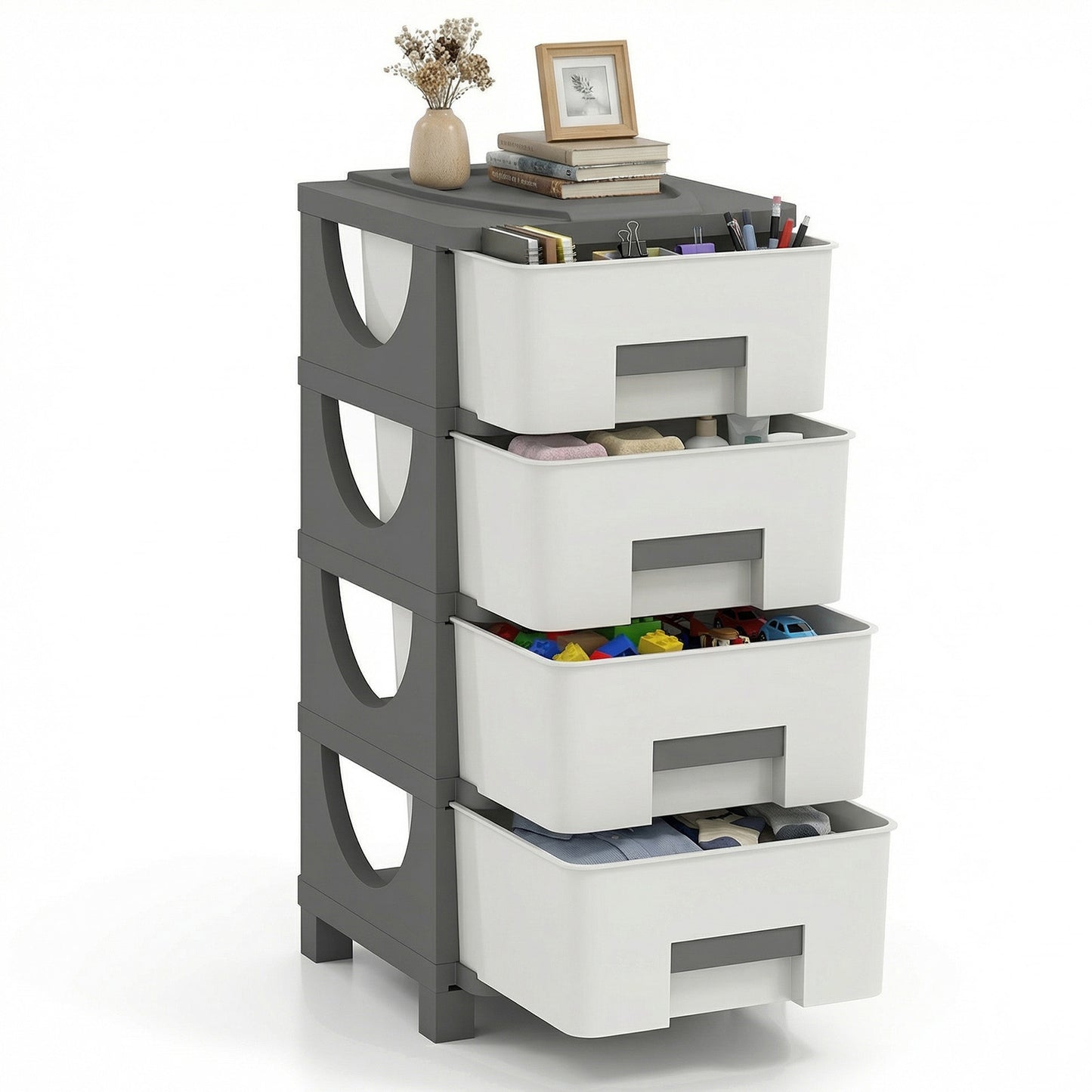 Plastic Storage Drawer Cabinet Side Table Dressers & Chests at Gallery Canada