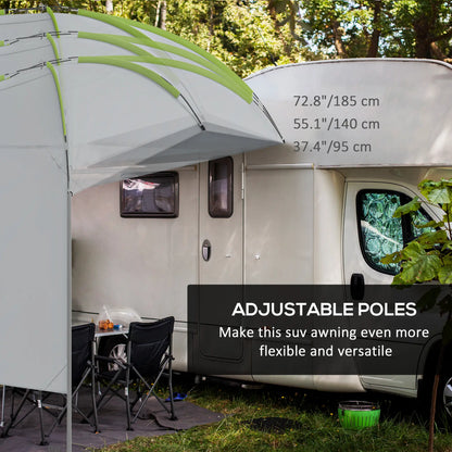SUV Awning Tailgate Tent, Portable Car Awning with Side Wall Camping Tents at Gallery Canada