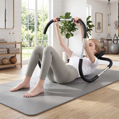Portable AB Trainer, Headrest, Foam Handle, Silver Benches Racks & Bars at Gallery Canada
