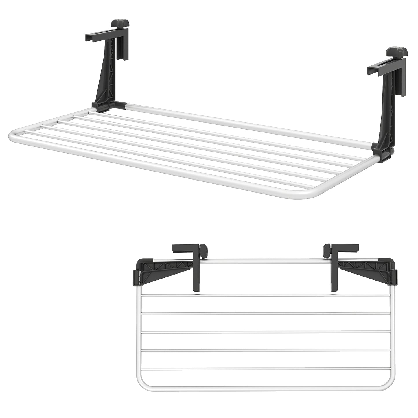 Portable Clothes Drying Rack Aluminum Towel Rack with Adjustable and Foldable Brackets Drying Racks at Gallery Canada