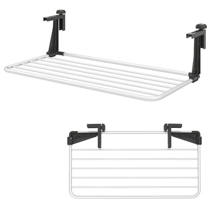 Portable Clothes Drying Rack Aluminum Towel Rack with Adjustable and Foldable Brackets Drying Racks at Gallery Canada