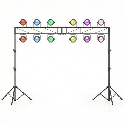 Portable Lighting Truss System Height Adjustable DJ Light Stand with 2 Folding Tripods Outdoor Decor at Gallery Canada