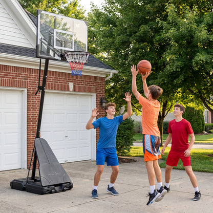Portable Basketball Hoop, Adjustable Goal System Sport Equipments at Gallery Canada