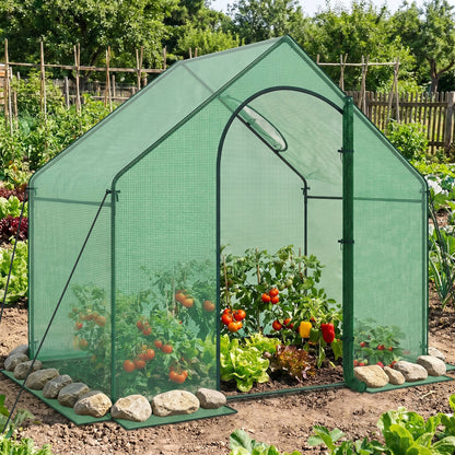 Portable Outdoor Warm House, PE Cover, Roll-Up Zippered Door Greenhouses at Gallery Canada