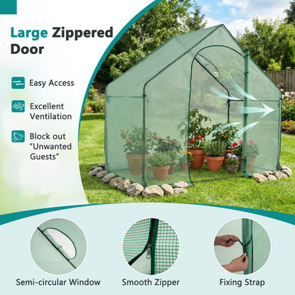 Portable Outdoor Warm House, PE Cover, Roll-Up Zippered Door Greenhouses at Gallery Canada