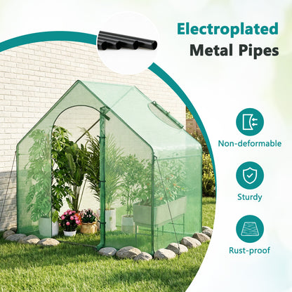 Portable Outdoor Warm House, PE Cover, Roll-Up Zippered Door Greenhouses at Gallery Canada