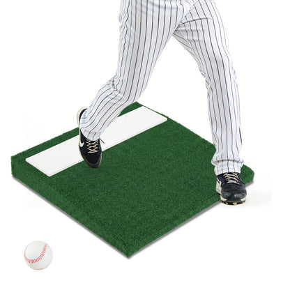Portable Pitching Mound With Baseball Pitching EVA Carry Handle Golf at Gallery Canada