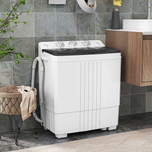 Portable Washing Machine for Dorms and Apartment, Black