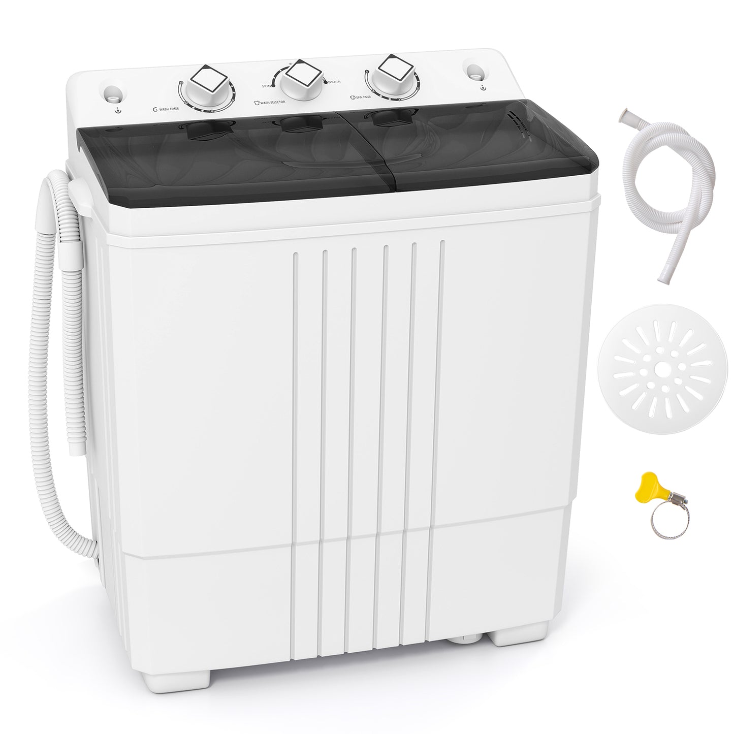 Portable Washing Machine for Dorms and Apartment, Black Washing Machines at Gallery Canada