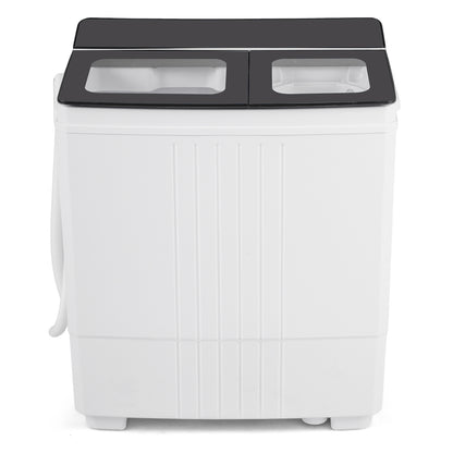 Portable Washing Machine, 12 LBS Washer 8 LBS Spinner, Gray Washing Machines at Gallery Canada
