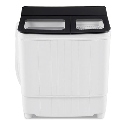 Portable Washing Machine 18 lbs Mini Laundry Machine with 11 LBS Washer, Black Washing Machines at Gallery Canada