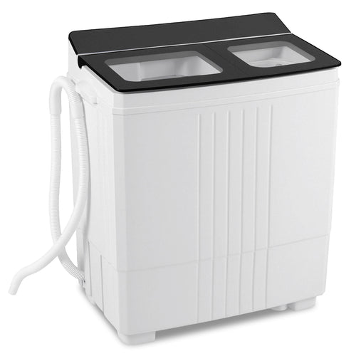 Portable Washing Machine with 18 LBS Washer and 8 LBS Spinner Combo, Blue