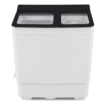 Portable Washing Machine with 18 LBS Washer and 8 LBS Spinner Combo, Black Washing Machines at Gallery Canada