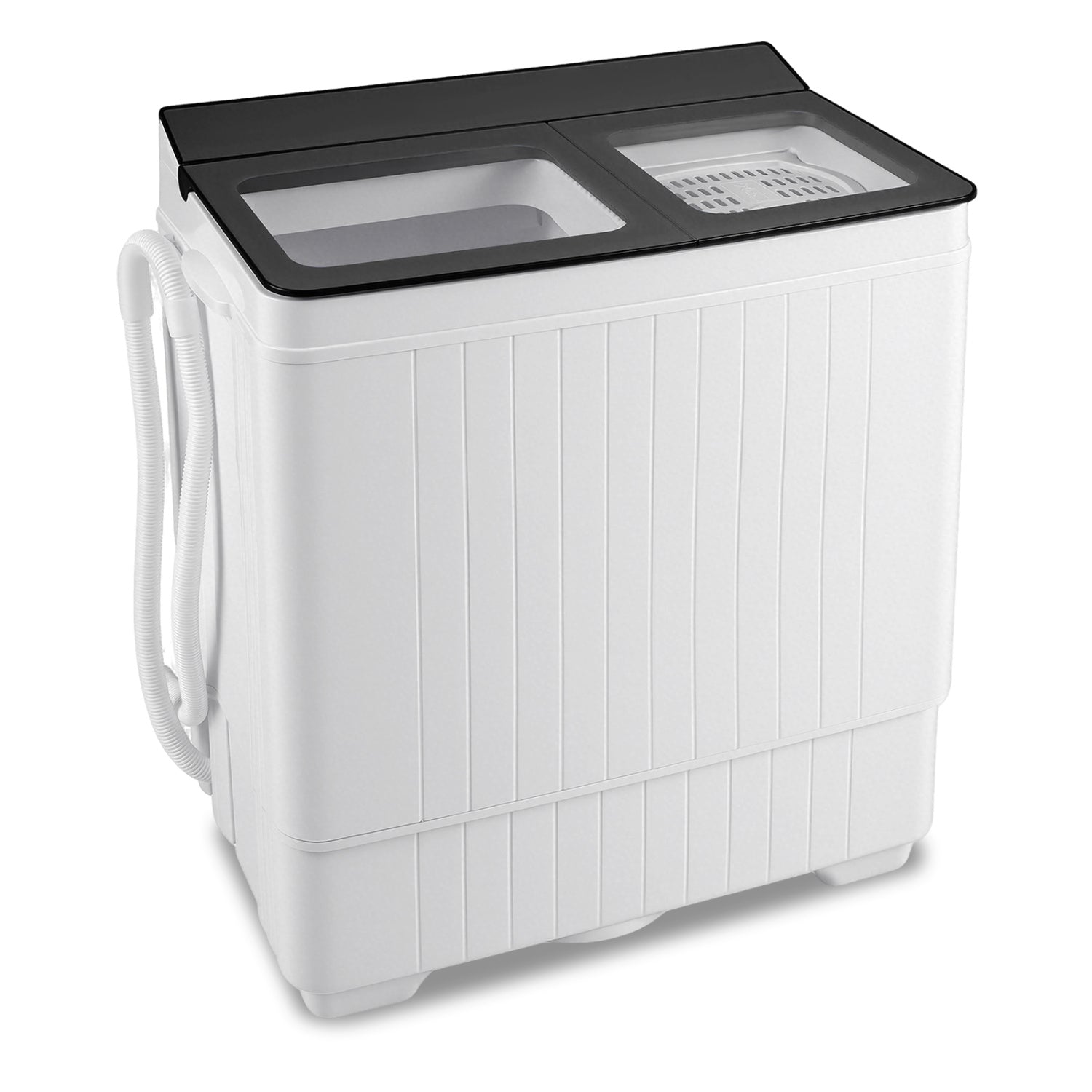 Portable Washing Machine with 18 LBS Washer and 8 LBS Spinner Combo, Gray Washing Machines at Gallery Canada