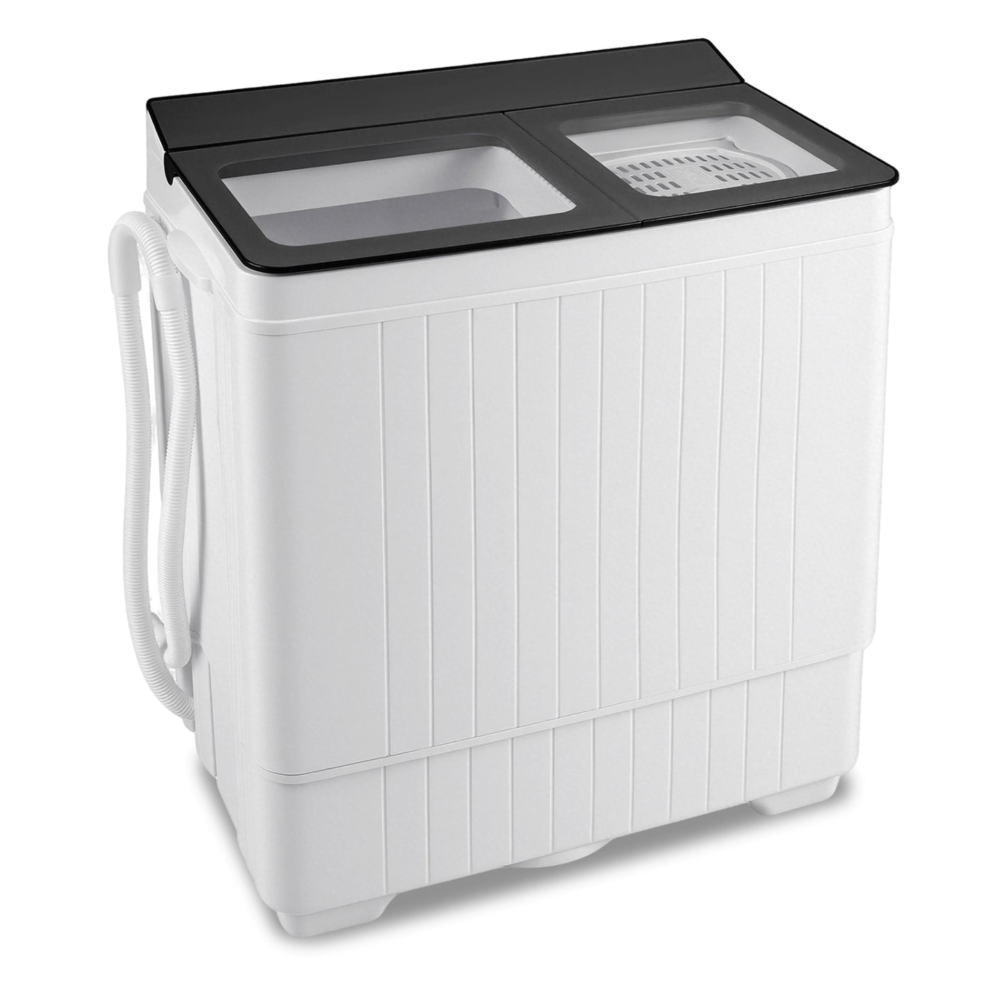 Portable Washing Machine with 18 LBS Washer and 8 LBS Spinner Combo, Gray Washing Machines at Gallery Canada