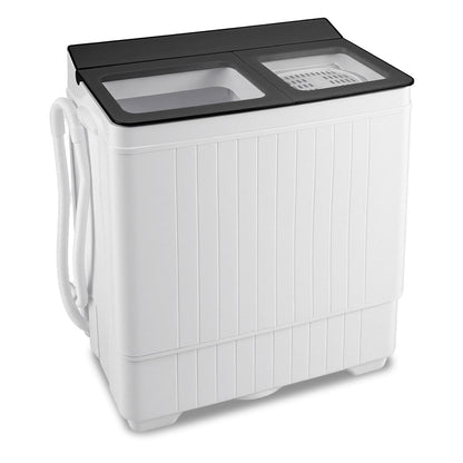Portable Washing Machine with 18 LBS Washer and 8 LBS Spinner Combo, Gray Washing Machines at Gallery Canada
